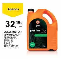 galp - Óleo Motor
