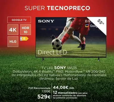 Sony - Tv Led 5535