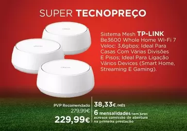 TP-LINK - Sistema Mesh Tp-linkk