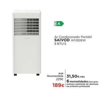 A+ - Air Condicionado Portátil Apj9262w