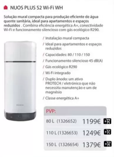 .Com - Plus S2 Wi-fi Wh
