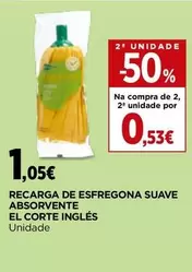 El Corte Inglés - Recarga De Esfregona Suave Absorvente