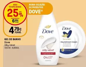 Dove - Gel De Banho
