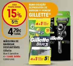 Gillette - Máquina De Barbear Descartavel