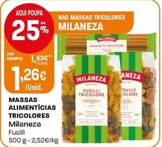 Milaneza - Massas Alimenticias Tricolores