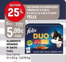 Felix - Alimento Humido P/ Gato