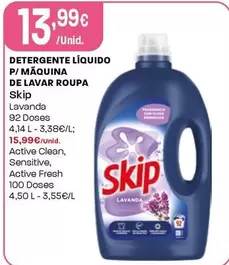 Skip - Detergente Líquido P/Maquina De Lavar Roupa