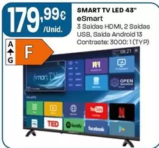 Esmart - Smart Tv Led 43"