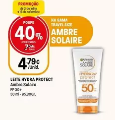 Garnier - Leite Hydra Protect Ambre Solaire