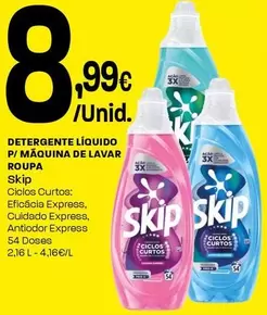 Skip - Detergente Líquido P/Maquina De Lavar Roupa