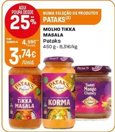 Pataks - Molho Tikka Masala