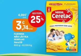 Nestlé - Farinha Nao Lactea Cerelac