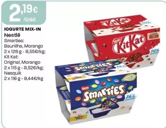 Nestlé - Iogurte Mix-in