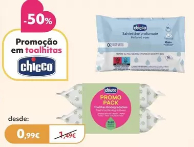 Chicco - Promocao Em Toalhitas