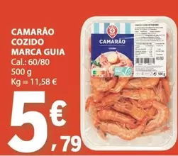 Marca Guia - Camarão Cozido