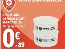 Marca Guia - Requeijão De Vaca Light