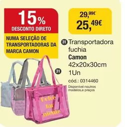 Camon - Transportadora Fuchia