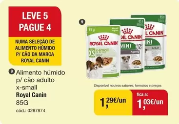 Royal Canin - Alimento Húmido P/Cão Adulto X-Small