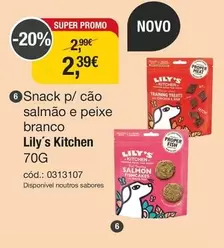 Lily's Kitchen - Snack P/Cao Salmão E Peixe Branco