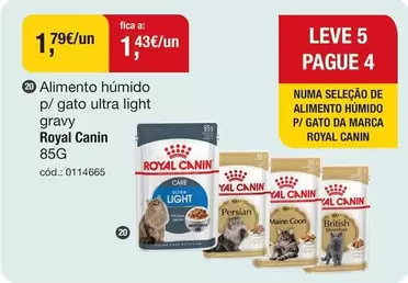 Royal Canin - Ultra Light Alimento Humido P/ Gato