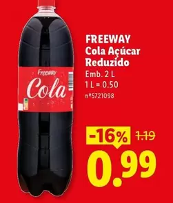 Cola Açúcar Reduzipido