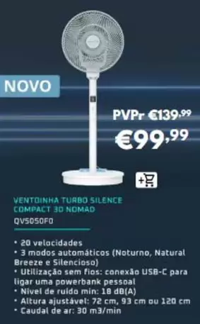 3d - Ventinha Turbo Silence Compact Nmd