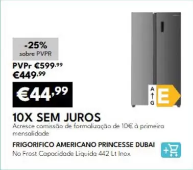 Princesse - Frigorifico Americano  Dubai
