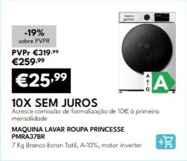 Princesse - Maquina Lavar Roupa