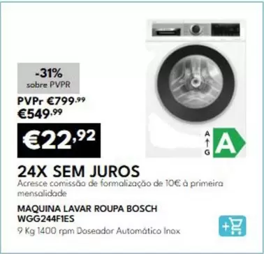 Bosch - Maquina Lavar Roupa WGG244FIES