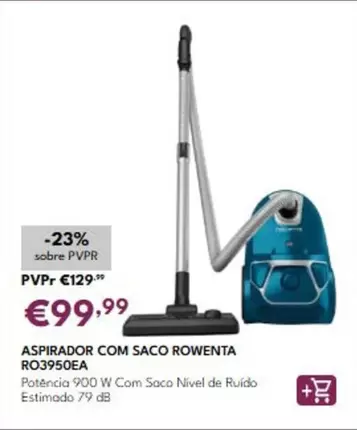 Rowenta - Aspirador Com Saco Ro3950ea