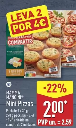Mini - Mancina  Pizzas