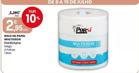 Porsi - Rolo De Papel Multiusos