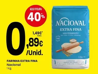 Nacional - Farinha Extra Fina