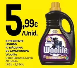 Woolite - Detergente Líquido P/ Maquina De Lavar Roupa