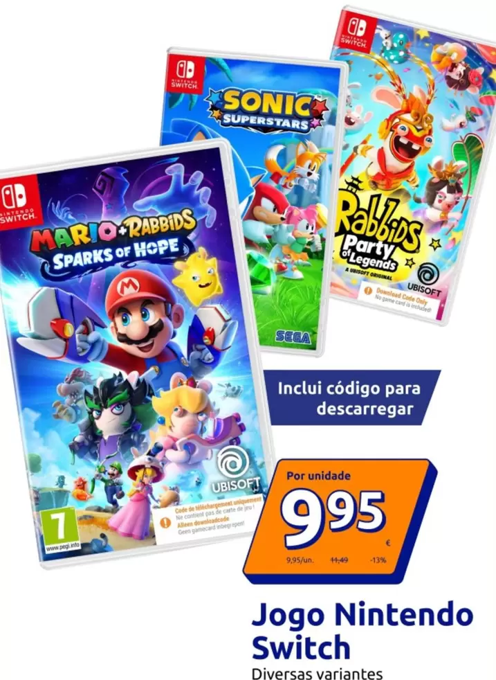 Nintendo - Jogo Switch