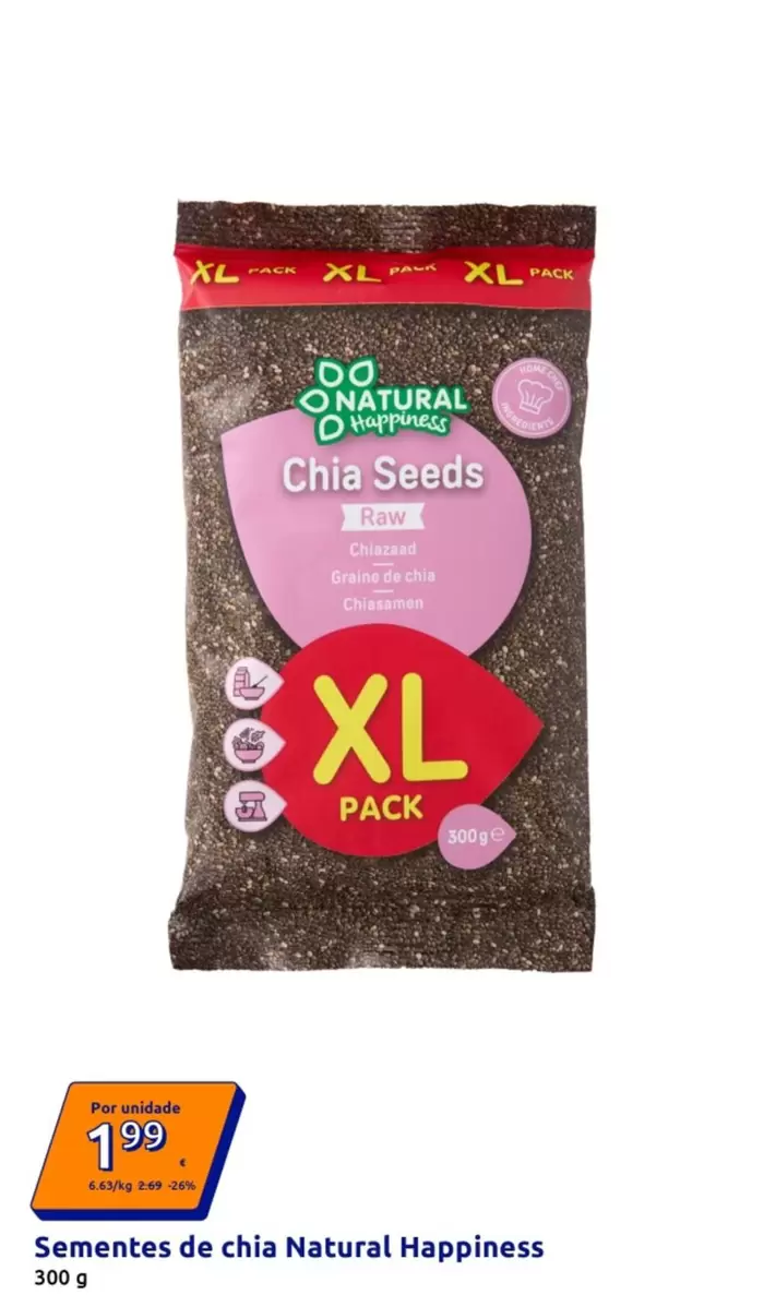 Natural Happiness - Sementes De Chia