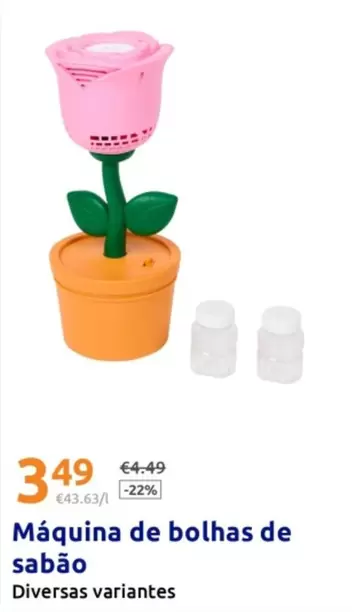 Máquina De Bolhas De Sabao