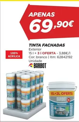 Barbot - Tinta Fachadas
