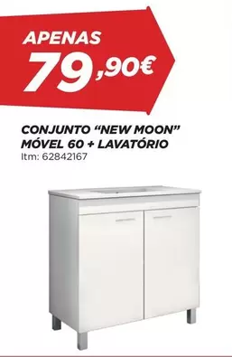 Conjunto "new Moon" Móvel 60+ Lavatorio