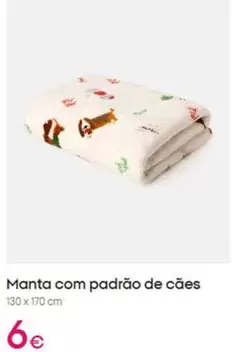 .Com - Manta Com Padrão De Cães