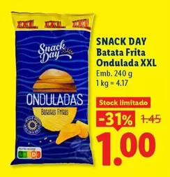 XXL - Snack Day Batata Frita Ondulada
