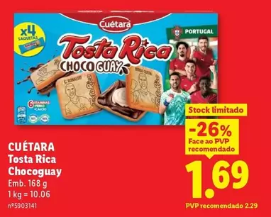 Cuétara - Tosta Rica Chocoguay