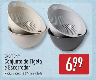 Conjunto De Tigela E Escorredor