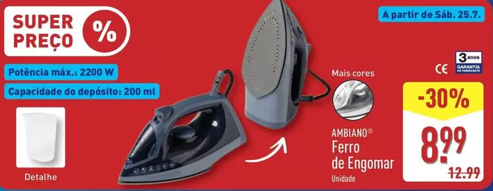 A+ - Ferro De Engomar
