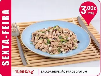 Salada De Feijão Frade C/ Atum