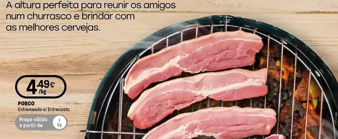 Porco Entremeada S/ Entrecosto