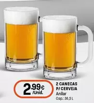 Anilar - 2 Canecas P/ Cerveja