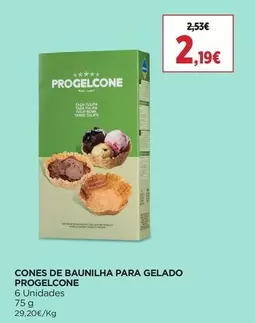 Progelcone - Cones De Baunilha Para Gelado 