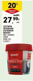 Boost - Tinta Interior/Exterior