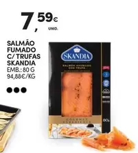 Gourmet - Salmão Fumado C/trufas